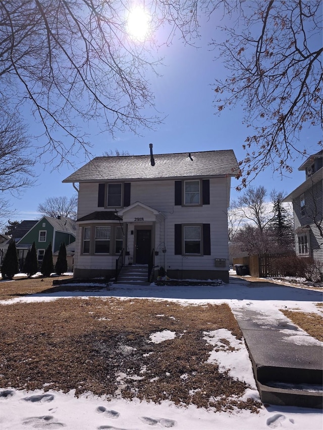 view of front facade