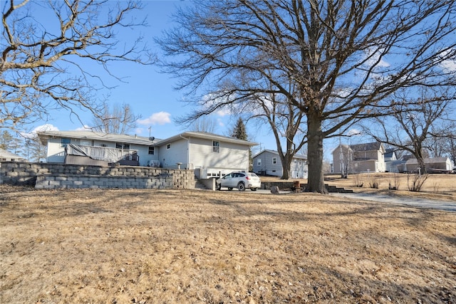 view of back of house