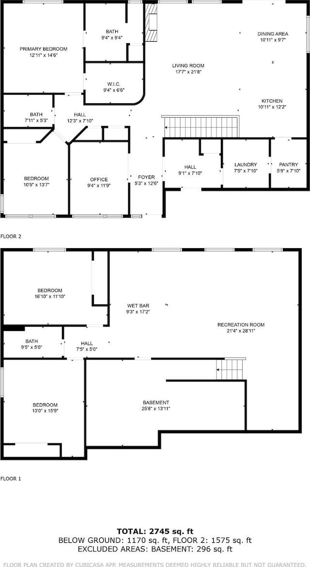 10598 NW 72nd Ln, Johnston, IA 50131 - property floor plan