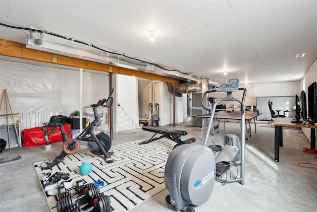 view of exercise room