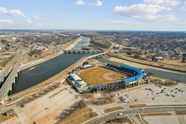 100 Market St Unit 409, 408, 407, Des Moines, IA 50309 - bird's eye view of a large body of water and a notable bridge