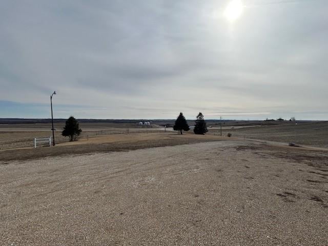 view of street featuring a rural view