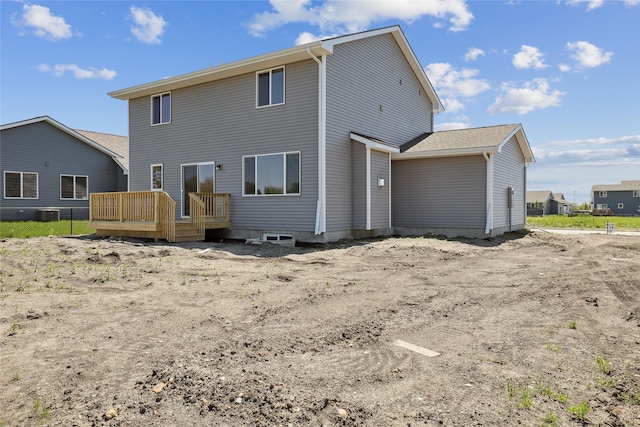 2208 White Oak Ln, Granger, IA 50109 - back of house featuring a deck