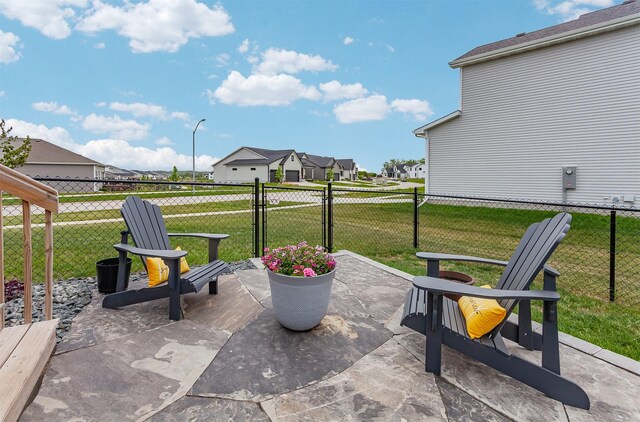9904 NW 82nd Ave, Johnston, IA 50131 - view of patio / terrace with a residential view