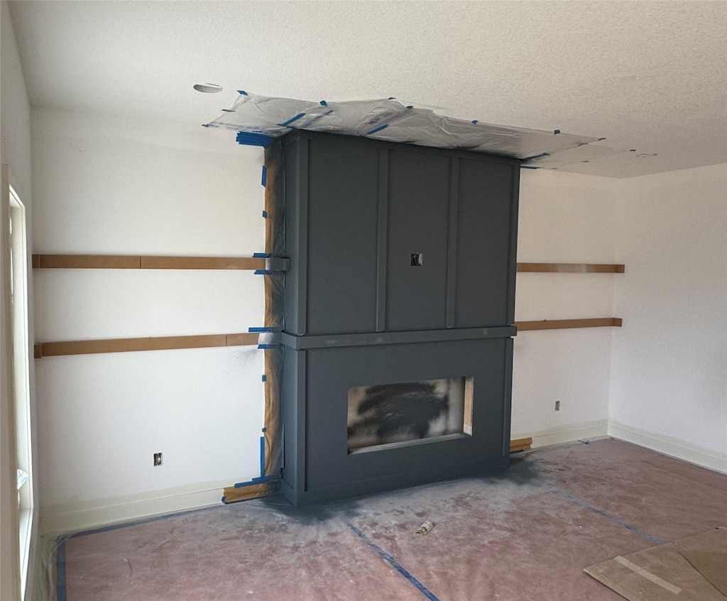 view of unfurnished living room