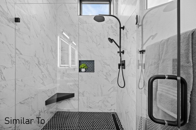 4828 Ingersoll Ave, Des Moines, IA 50312 - full bath with a shower stall