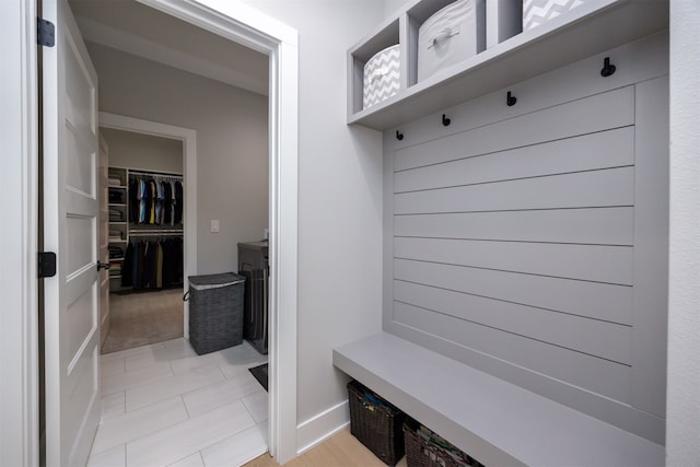 view of mudroom