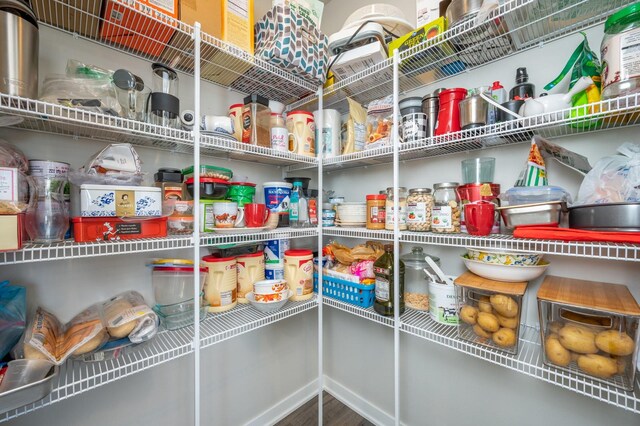 view of pantry