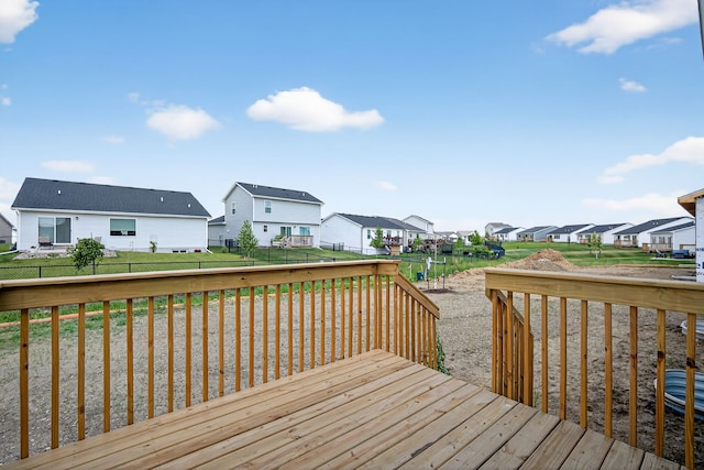1811 Tuscany Dr SE, Altoona, IA 50009 - deck featuring a residential view and a fenced backyard