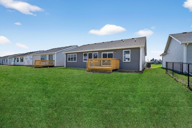 1803 Tuscany Dr SE, Altoona, IA 50009 - rear view of property with a deck