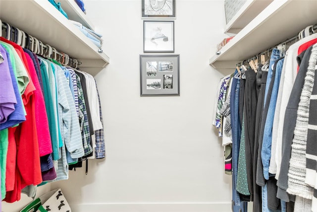 view of spacious closet