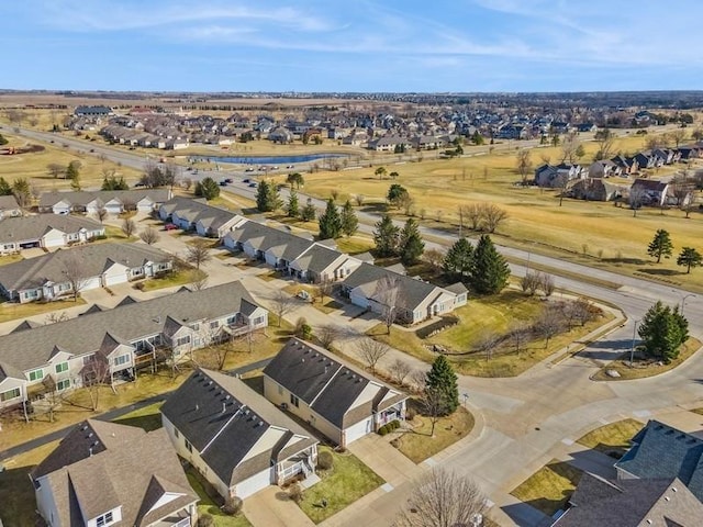 birds eye view of property featuring a residential view