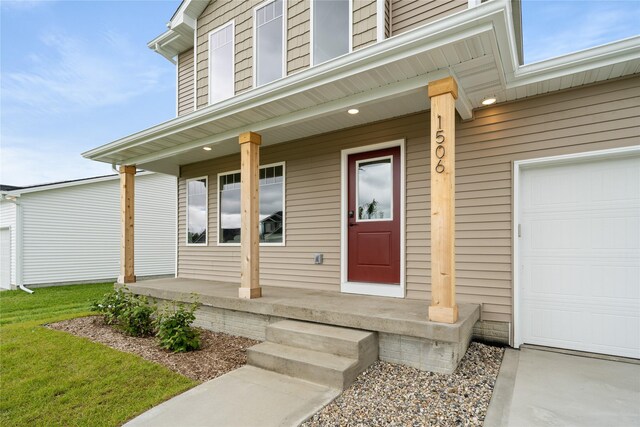1506 E Girard Ave, Indianola, IA 50125 - doorway to property with a porch