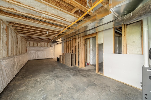 1502 E Girard Ave, Indianola, IA 50125 - view of unfinished below grade area