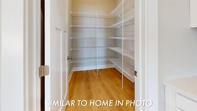 view of pantry