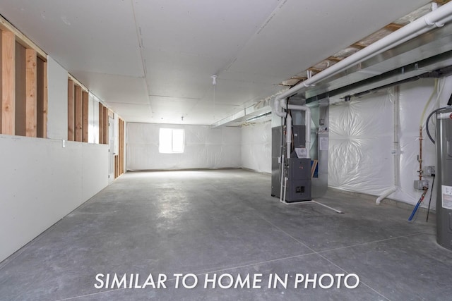 10022 NW 68th Ave, Johnston, IA 50131 - basement with heating unit