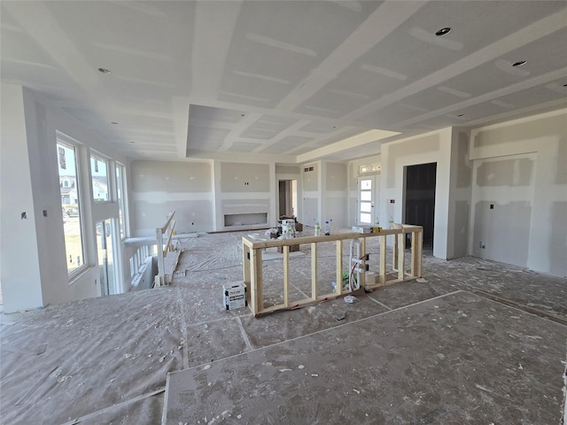 view of unfurnished living room