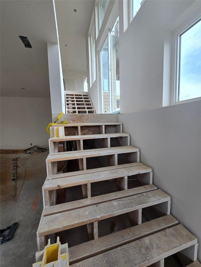 view of staircase