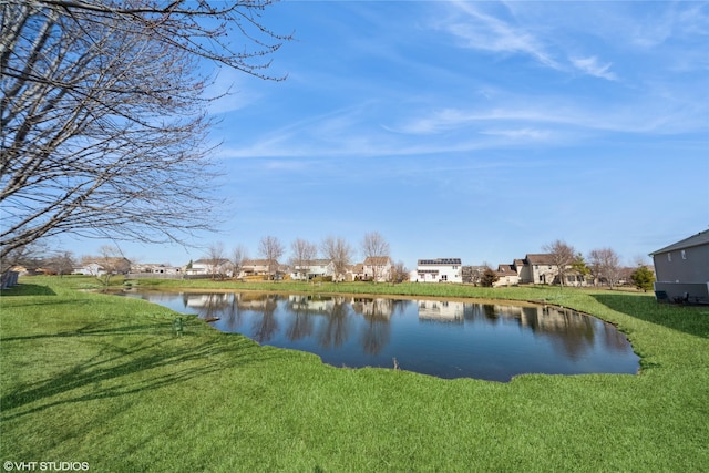 view of water feature