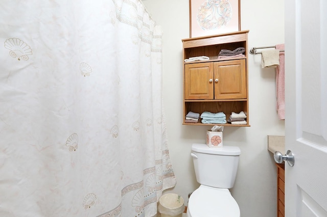 bathroom with toilet