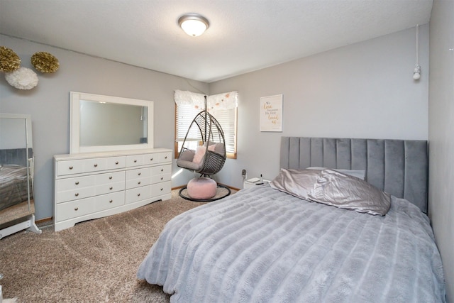 bedroom featuring carpet floors