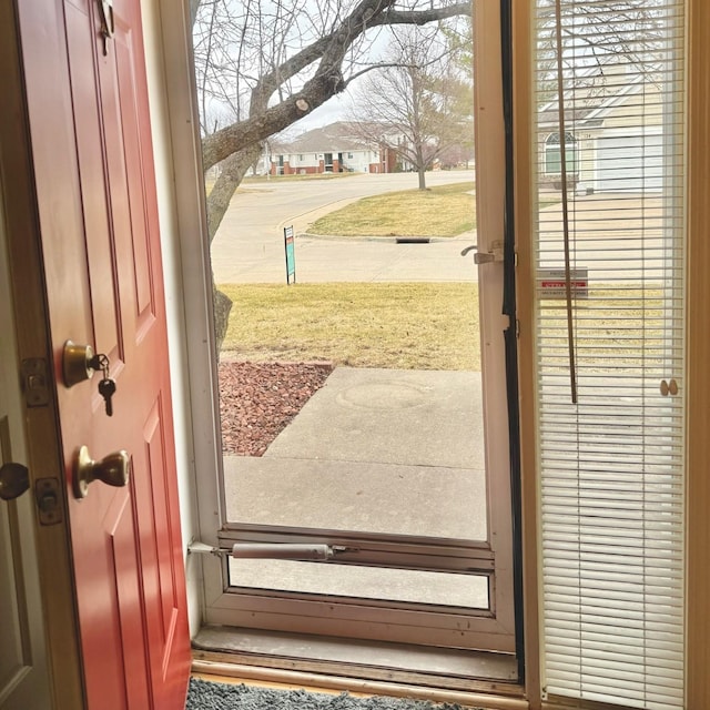 view of doorway