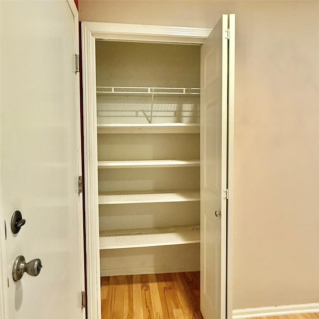 view of closet