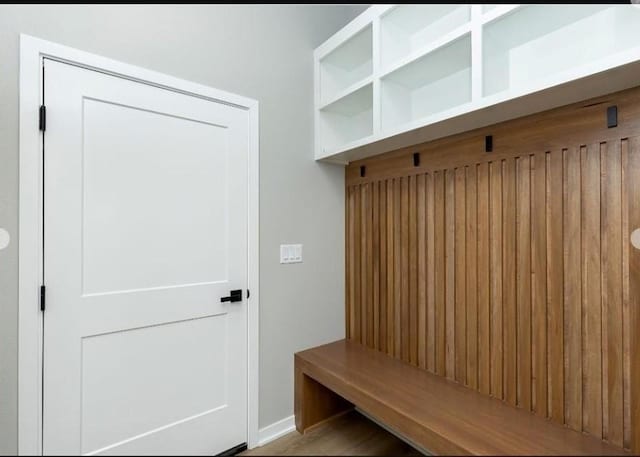 view of mudroom