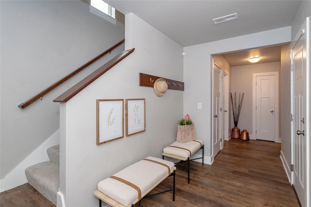104 Mcpherson St, Boone, IA 50036 - hallway with stairs and wood finished floors