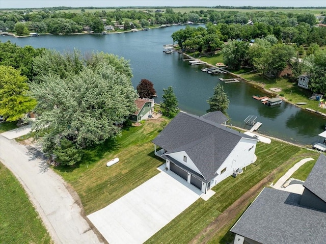 1296 Bee Tree Ln, Ellston, IA 50074 - aerial view of a large body of water