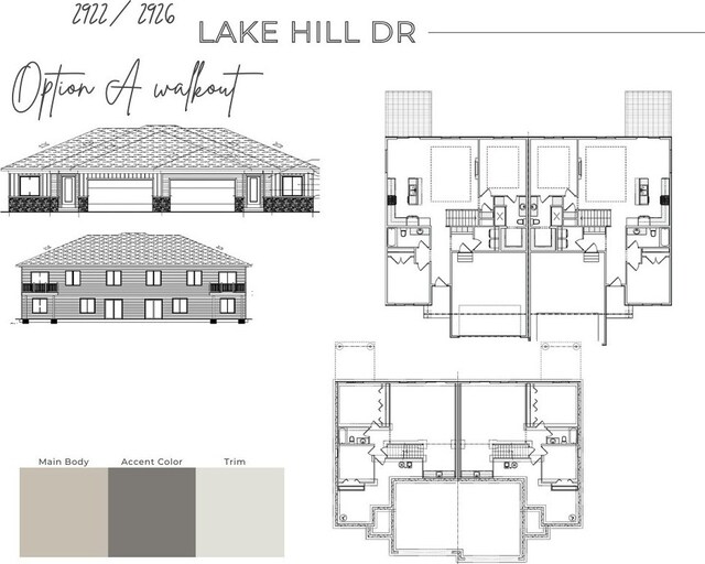 2926 Lake Hill Dr, Des Moines, IA 50320 - view of floor plan / room layout