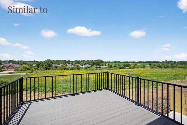 2926 Lake Hill Dr, Des Moines, IA 50320 - view of wooden deck