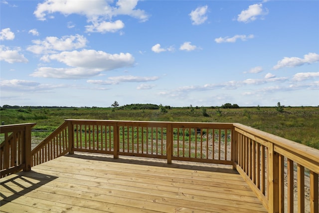 1440 Werthman Dr, Waukee, IA 50263 - wooden terrace with a rural view