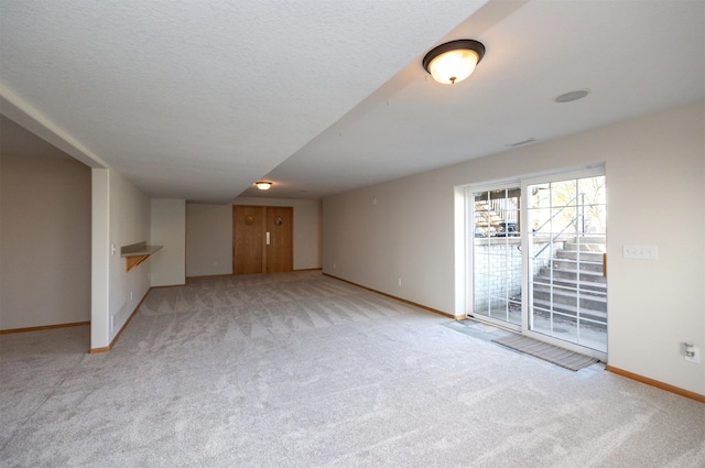 4328 125th St, Urbandale, IA 50323 - unfurnished living room with light carpet and baseboards