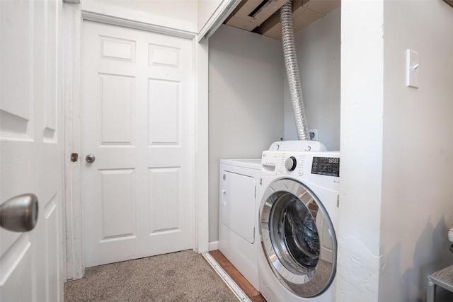 200 Space Ave SW, Mitchellville, IA 50169 - laundry area with independent washer and dryer