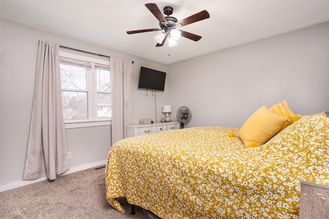 200 Space Ave SW, Mitchellville, IA 50169 - carpeted bedroom with ceiling fan