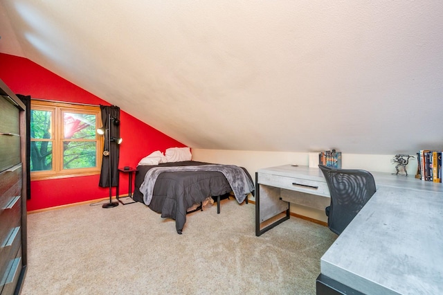 4774 Coachlight Dr, West Des Moines, IA 50265 - bedroom with lofted ceiling and carpet flooring