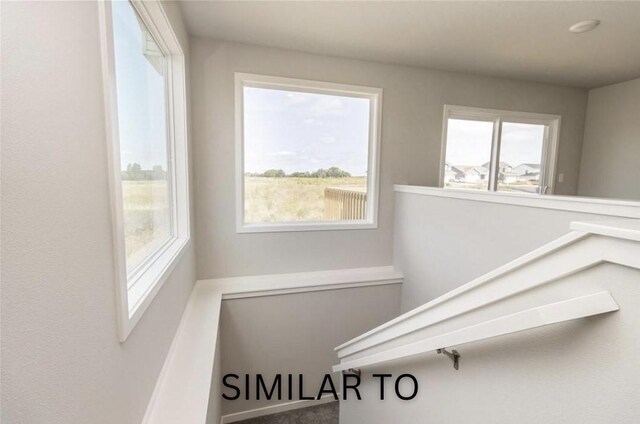213 S Walnut Dr, Norwalk, IA 50211 - stairs featuring plenty of natural light