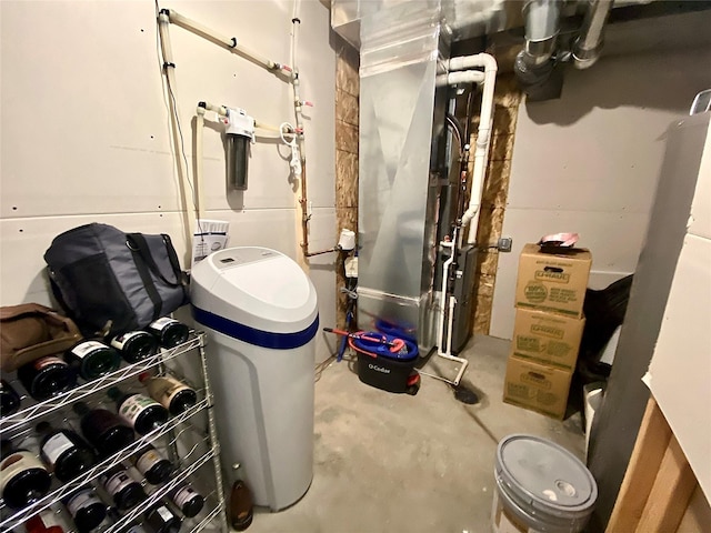view of utility room