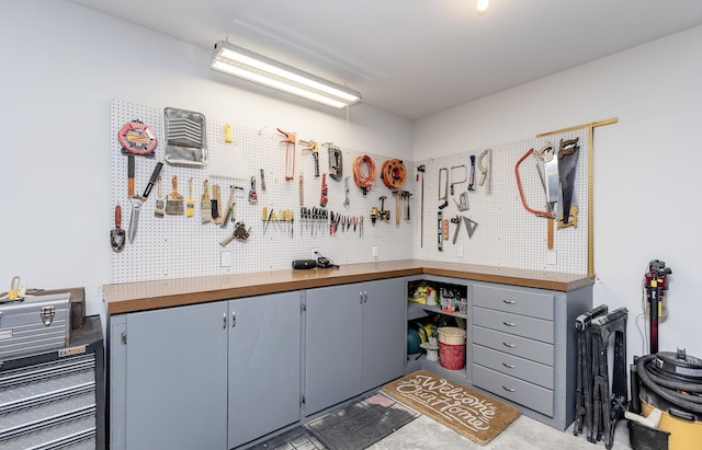 2426 SW Vineyard Ln, Ankeny, IA 50023 - miscellaneous room featuring a workshop area