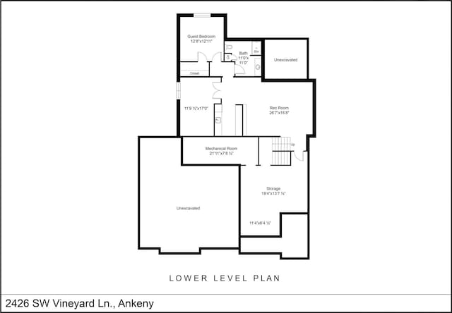 2426 SW Vineyard Ln, Ankeny, IA 50023 - view of layout