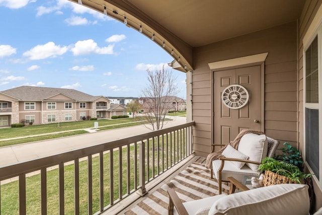 2403 NE Oak Dr Unit 6, Ankeny, IA 50021 - balcony featuring a residential view