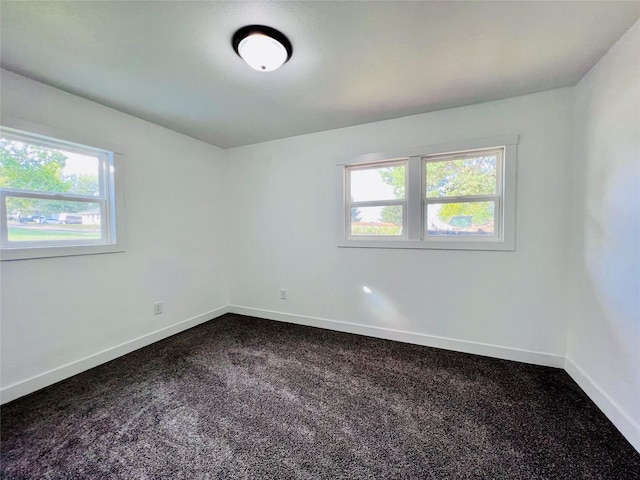 1402 E Marion St, Knoxville, IA 50138 - spare room with dark carpet and baseboards