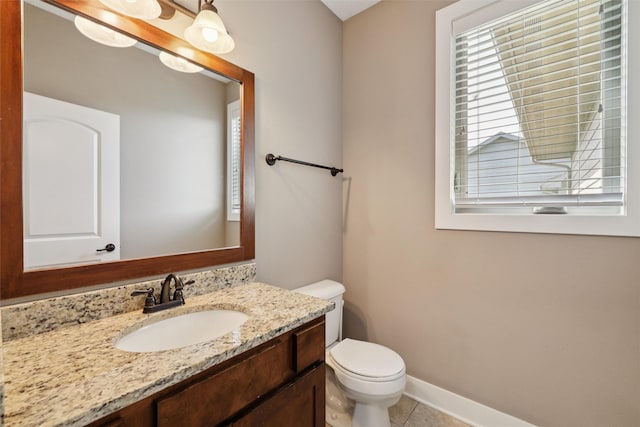3555 NW 164th St, Clive, IA 50325 - bathroom with vanity and tile patterned flooring