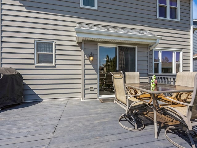 2917 SW Coves Dr, Ankeny, IA 50023 - deck featuring outdoor dining space and area for grilling
