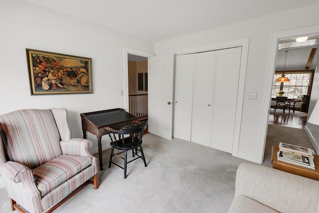 1113 Bruce Ln, Pella, IA 50219 - interior space featuring light carpet
