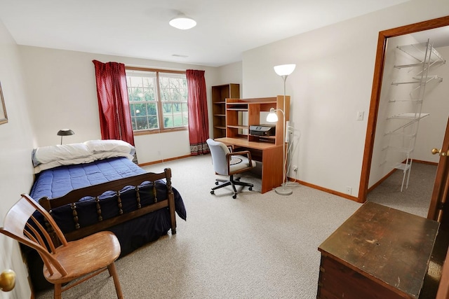 1113 Bruce Ln, Pella, IA 50219 - bedroom with baseboards and carpet
