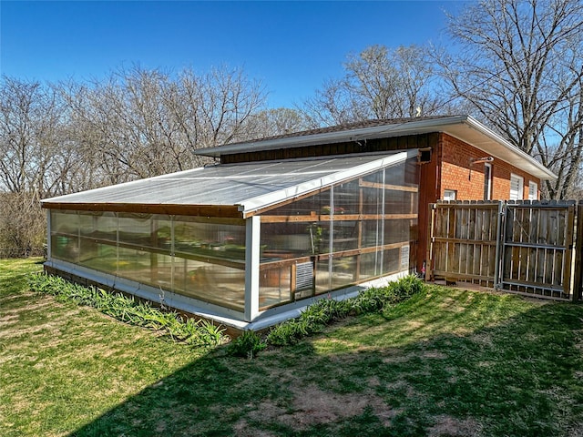 1009 198th Pl, Pella, IA 50219 - view of greenhouse with a gate