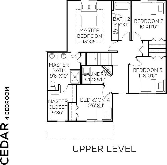 6511 NE George Ave, Pleasant Hill, IA 50327 - home floor plan