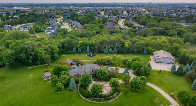 7580 NW 100th St, Johnston, IA 50131 - aerial perspective of suburban area